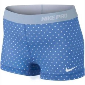 Nike Pro spandex blue